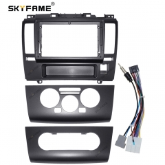 SKYFAME Car Frame Fascia Adapter For Nissan Tiida 2005-2010 Android Radio Dash Fitting Panel Kit