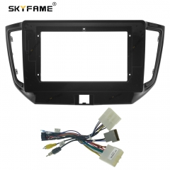 SKYFAME Car Frame Fascia Adapter For Nissan Venucia T70 2015-2017 Android Radio Dash Fitting Panel Kit