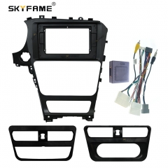 SKYFAME Car Frame Fascia Adapter For Nissan Venucia T70 2018 Android  Android Radio Dash Fitting Panel Kit