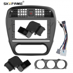 SKYFAME Car Frame Fascia Adapter For Nissan Sylphy Sentra 2006-2011 Android  Android Radio Dash Fitting Panel Kit
