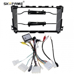 SKYFAME Car Frame Adapter Canbus Box Decoder Android Radio Dash Fitting Pane Kit For Nissan Teana Altima