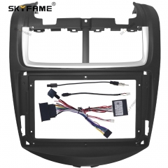 SKYFAME Car Frame Adapter For Chevrolet Aveo 2014-2019 Android Radio Audio Dash Panel Fascia