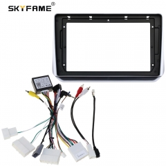 SKYFAME Car Frame Fascia Adapter Android Radio Dash Fitting Panel Kit For Nissan Altima Teana