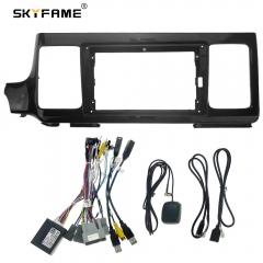 SKYFAME Car Frame Fascia Adapter Android Radio Dash Fitting Panel Kit For Honda Elysion