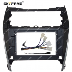 SKYFAME Car Frame Fascia Adapter For Toyota Camry 2012-2014 10 Inch Android Radio Dash Fitting Panel Kit