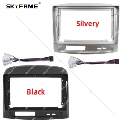 SKYFAME Car Frame Fascia Adapter Android Radio Dash Fitting Panel Kit For Toyota Vios