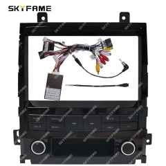 SKYFAME Car Frame Fascia Adapter Canbus Box Decoder Android Radio Dash Fitting Panel Kit For Cadillac Escalade Seville SLS