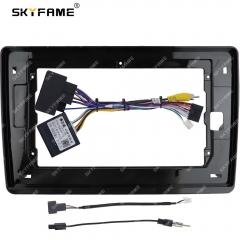 SKYFAME Car Frame Fascia Adapter Canbus Box Decoder For Citroen C4L C-4L C4 2019 Android Radio Dash Fitting Panel Kit