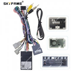 SKYFAME 16Pin Car Wiring Harness With Canbus Box For Honda Accord 10/10TH 2018 Android Power Cable