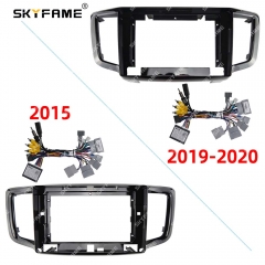 SKYFAME Car Frame Fascia Adapter Android Radio Dash Fitting Panel Kit For Honda Odyssey
