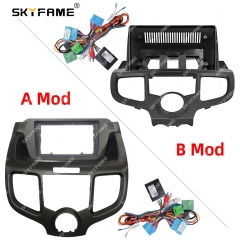 SKYFAME Car Frame Fascia Adapter Canbus Box Decoder Android Radio Dash Fitting Panel Kit For Honda Odyssey