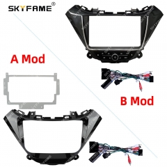 SKYFAME Car Frame Fascia Adapter Canbus Box Decoder For Chevrolet Malibu 2015+ Android Radio Dash Fitting Panel Kit