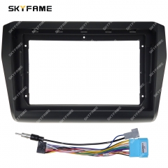 SKYFAME Car Frame Fascias Cable For SUZUKI SWIFT 2017 Android Dask Kit Fascia Frame Dash Mount Kit