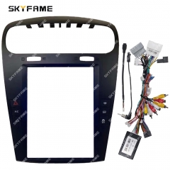 SKYFAME Car Frame Fascia Adapter Canbus Box Decoder Android Radio Dash Fitting Panel Kit For Dodge Journey Fiat Freemont Leap