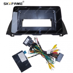 SKYFAME Car Frame Fascia Adapter Canbus Box Decoder Android Radio Dash Fitting Panel Kit For BMW 5 Series F18 F10 F11