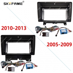 SKYFAME Car Frame Fascia Adapter Android Radio Dash Fitting Panel Kit For Land Rover Range Rover Sport