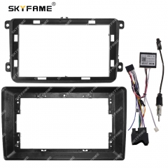 SKYFAME Car Frame Fascia Adapter Canbus Box For Volkswagen Universal VW Passat Skoda Seat Jetta Android Dash Fitting Panel Kit