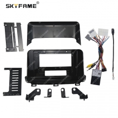 SKYFAME Car Frame Fascia Adapter Canbus Box Decoder Android Radio Audio Dash Fitting Panel Kit For Nissan X-trail Xtrail 2021