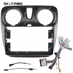 SKYFAME Car Frame Fascia Adapter Canbus Box Decoder Android Radio Dash Fitting Panel Kit For Dacia Lodgy Renault Dokker