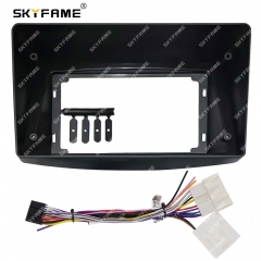 SKYFAME Car Frame Fascia Android Audio Fitting Adaptor Dash Trim Kit For Mitsubishi Grandis