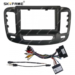 SKYFAME Car Frame Fascia Adapter Android Radio Dash Fitting Panel Kit For Chrysler 200 200C 200S