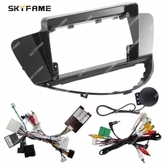 SKYFAME Car Frame Fascia Adapter Canbus Box Decoder Android Radio Dash Fitting Panel Kit For Subaru Tribeca