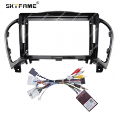 SKYFAME Car Frame Fascia Adapter Canbus Box Decoder For Infiniti ESQ Nissan Juke 2011-2016 Android Radio Dash Fitting Panel Kit