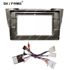 SKYFAME Car Frame Fascia Adapter Decoder Android Radio Dash Fitting Panel Kit For Lexus RX RX300 RX330 RX350 RX400 RX450 Harrier