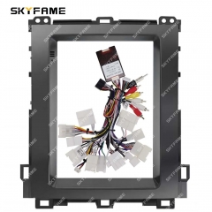 SKYFAME Car Frame Fascia Adapter Android Radio Dash Fitting Panel Kit For Lexus GX470 Toyota Land Cruiser Prado 120