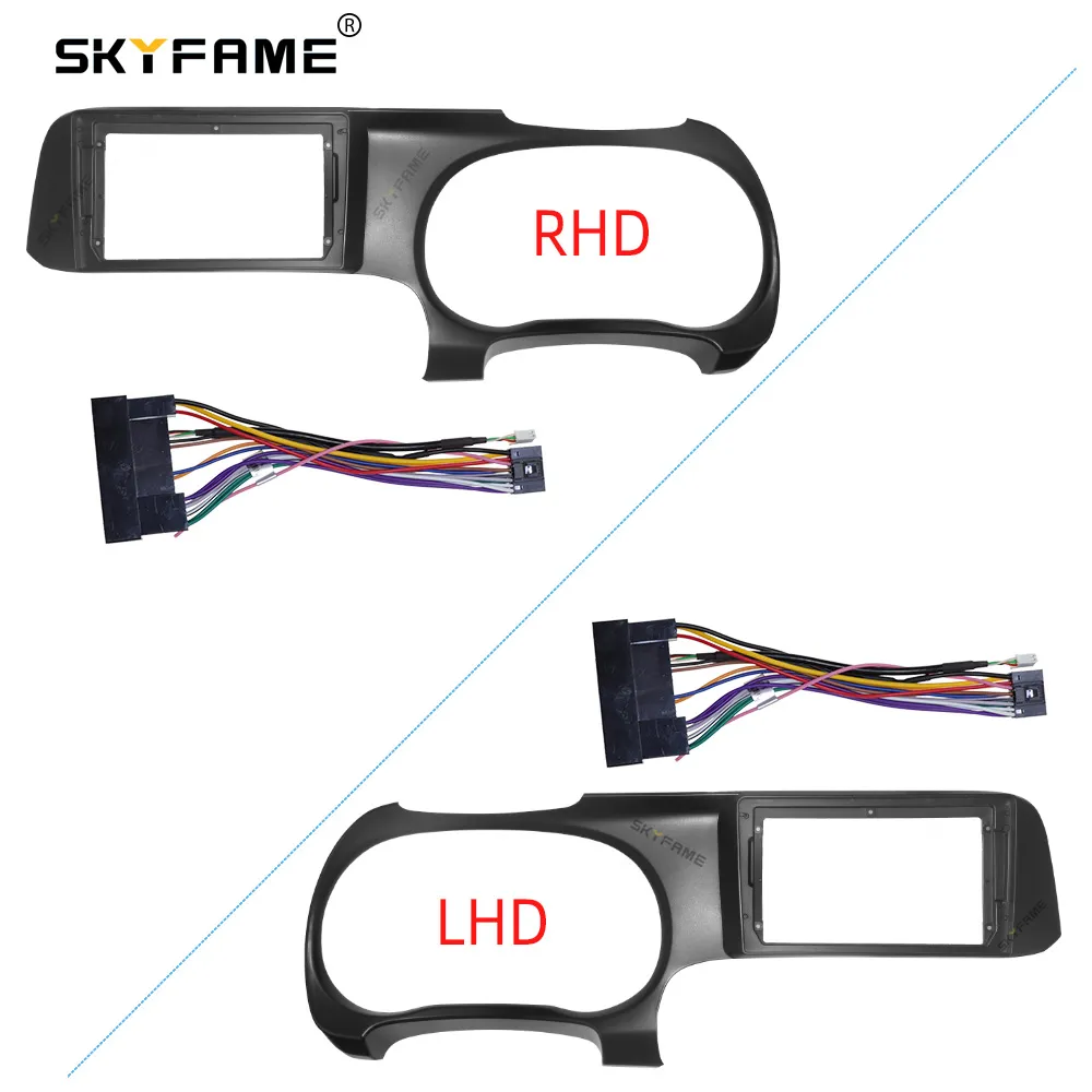 SKYFAME Car Frame Fascia Adapter Android Radio Fitting Panel Kit For Hyundai i10