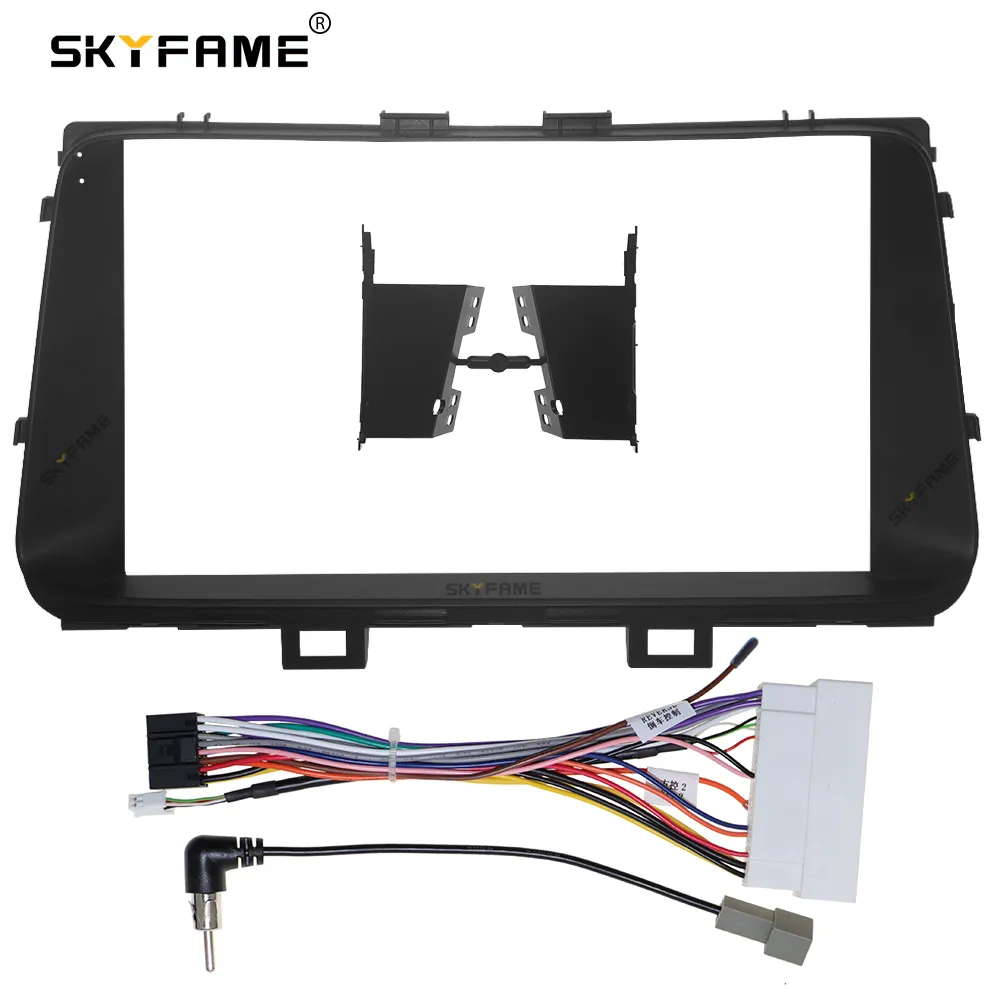 SKYFAME Car Frame Fascia Adapter For Hyundai Mistra 2017-2019 Android Radio Dash Fitting Panel Kit