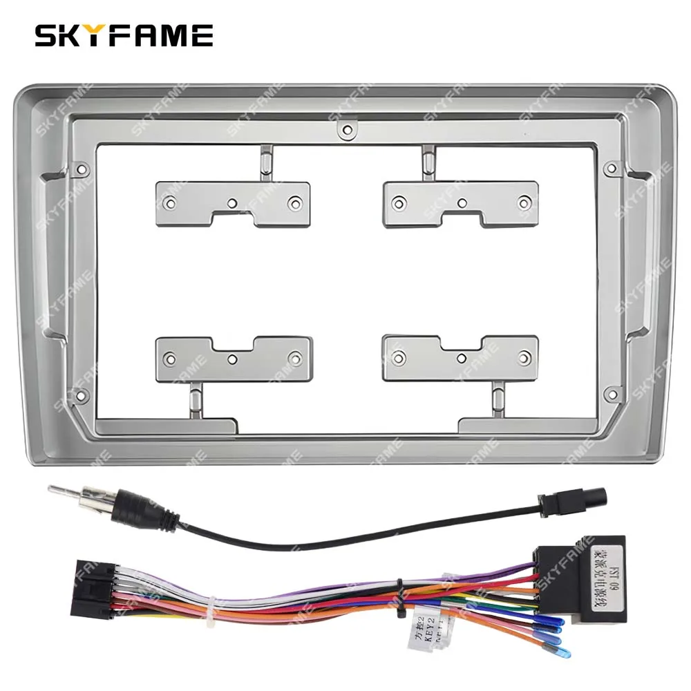 SKYFAME Car Frame Fascia Adapter Android Radio Dash Fitting Panel Kit For Foton Shidai Linghang M6