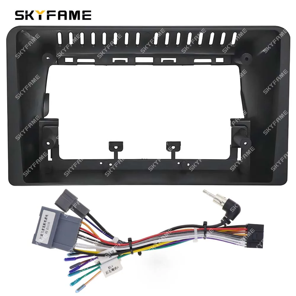 SKYFAME Car Frame Fascia Adapter Android Radio Dash Fitting Panel Kit For Honda Stepwgn