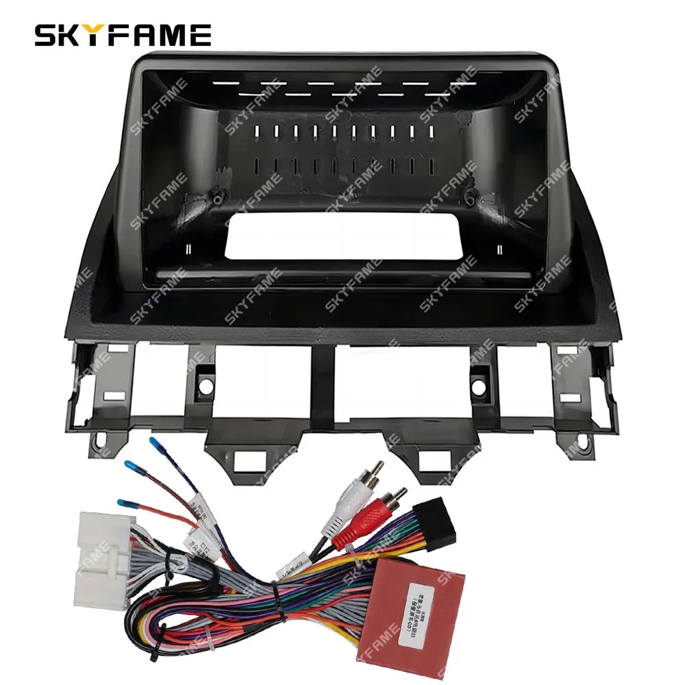 SKYFAME Car Frame Fascia Adapter Android Radio Dash Fitting Panel Kit For Mazda 6 Atenza