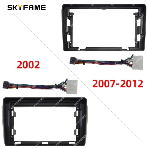 SKYFAME Car Frame Fascia Adapter Android Big Screen Audio Dash Fitting Panel Kit For Ssangyong Rexton
