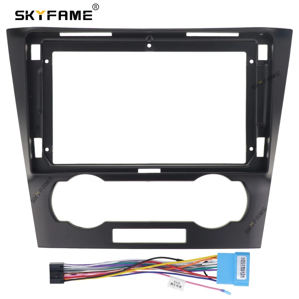 SKYFAME Car Frame Fascia Adapter Android Radio Dash Fitting Panel Kit For Chevrolet Epica