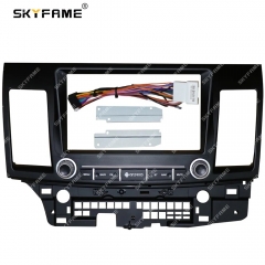 SKYFAME Car Frame Fascia Adapter Android Radio Dash Fitting Panel Kit For Mitsubishi Lancer 10 Fortis