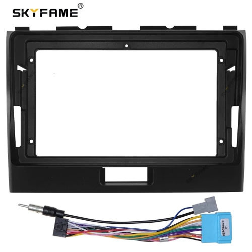 SKYFAME Car Frame Fascia Adapter Android Radio Dash Fitting Panel Kit For Suzuki Wagonr Wagon R
