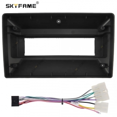 SKYFAME Car Frame Fascia Adapter  Android Radio Dash Fitting Panel Kit For Mahindra Bolero