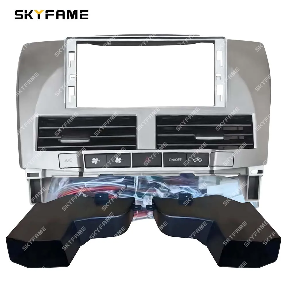 SKYFAME Car Frame Fascia Adapter Canbus Box Decoder Android Radio Dash Fitting Panel Kit For Lexus RX330 RX350 RX300