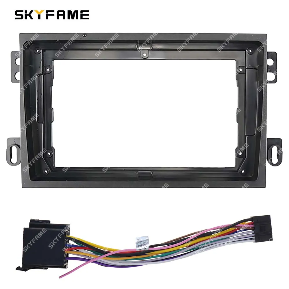 SKYFAME Car Frame Fascia Adapter Canbus Box Decoder Android Radio Dash Fitting Panel Kit For Zotye Domy X7 Dorcen G70S