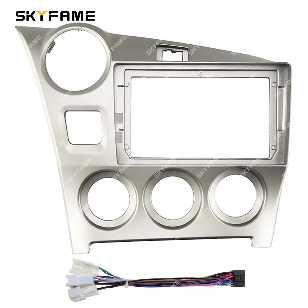 SKYFAME Car Frame Fascia Adapter Android Radio Dash Fitting Panel Kit For Toyota Matrix