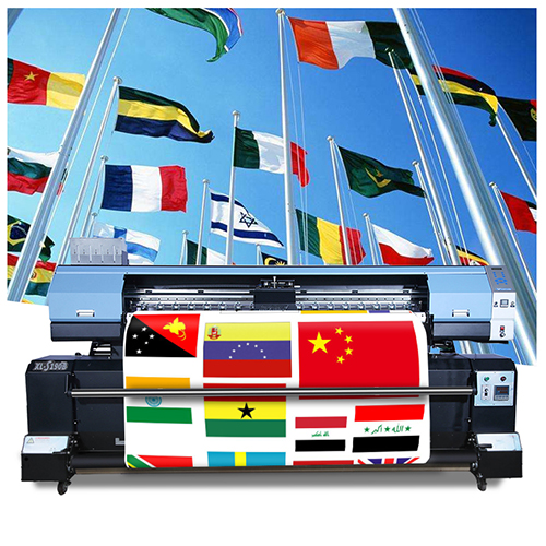 TUHUI 2000t thermal sublimation flag machine textile printing machine