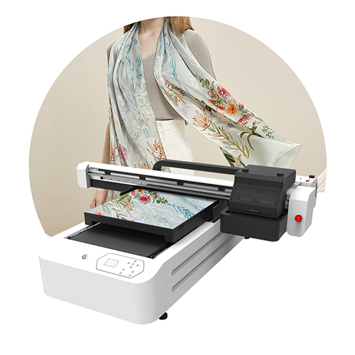 TUHUI 6090 uv T-shirt machine double station textile printer