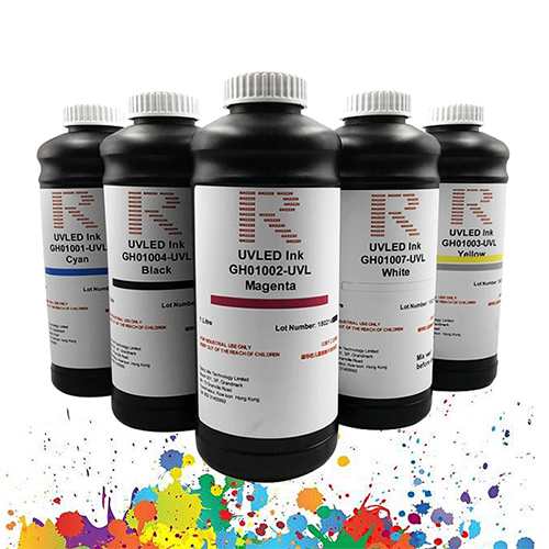 Little Ricoh gh2220 UV ink Nazda USA suitable for leather acrylic and other materials