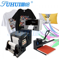 2022 new desktop A3/A4 DTF Printer white ink thermal transfer PET film printer T-shirt printing machine