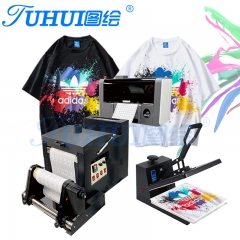 2022 new desktop A3/A4 DTF Printer white ink thermal transfer PET film printer T-shirt printing machine