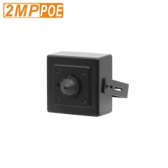1080P POE IP Security Mini Spy Camera, 3.7mm Wide Angle Pinhole Lens, Indoor Mini Housing Hidden Camera,ONVIF (Plug&Play with Hikvision PoE NVR)