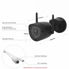 Wifi surveillance PTZ Camera 1080P IP Outdoor Onvif Two Way Audio Home Security Camera Night Vision Human Detection TF Card