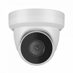 Inwerang 4K PoE IP Turret Camera, 2.8mm Lens Wide Angle , Mic. Audio in, WDR, Indoor&Outdoor IP66 Waterproof 60ft IR Night Vision Network Security Dome Camera, (Compatible Third-Part NVRs&Softwares)